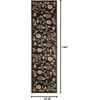 image:imageSAFAVIEH Lyndhurst Collection Runner Rug  23 x 8 Red amp Multi Traditional Floral Design NonShedding amp Easy Care Ideal for High Traffic Areas in Living Room Bedroom LNH5524091BlackMulti