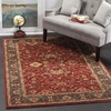 image:imageSAFAVIEH Mahal Collection Area Rug  51 Square Red amp Navy NonShedding amp Easy to Clean Traditional Persian Design Ideal for Living Room Bedroom Dining Space MAH693FRedNavy