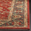 image:imageSAFAVIEH Mahal Collection Area Rug  51 Square Red amp Navy NonShedding amp Easy to Clean Traditional Persian Design Ideal for Living Room Bedroom Dining Space MAH693FRedNavy