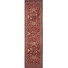 image:imageSAFAVIEH Mahal Collection Area Rug  51 Square Red amp Navy NonShedding amp Easy to Clean Traditional Persian Design Ideal for Living Room Bedroom Dining Space MAH693FRedNavy