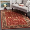 image:imageSAFAVIEH Mahal Collection Area Rug  51 Square Red amp Navy NonShedding amp Easy to Clean Traditional Persian Design Ideal for Living Room Bedroom Dining Space MAH693FRedNavy
