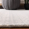 image:imageSAFAVIEH MicroLoop Collection Area Rug  9 x 12 Aqua amp Ivory Handmade Moroccan Boho Tribal Wool Ideal for High Traffic Areas in Living Room Bedroom MLP502KAquaIvory