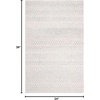 image:imageSAFAVIEH MicroLoop Collection Area Rug  9 x 12 Aqua amp Ivory Handmade Moroccan Boho Tribal Wool Ideal for High Traffic Areas in Living Room Bedroom MLP502KAquaIvory