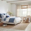 image:imageSAFAVIEH Natural Fiber Collection Area Rug  26 x 4 Natural amp Grey Seagrass Basketweave Pattern with Border NF114PNaturalIvory