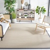 image:imageSAFAVIEH Natural Fiber Collection Runner Rug  26 x 6 Marble amp Black Sisal Woven Design with Border NF143AMarbleBlack