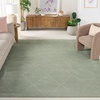 image:imageSAFAVIEH Revive Collection Runner Rug  23 x 14 Green NonShedding amp Easy to Clean Ideal for Bedroom Foyer Hallway Entryway REV104YSage