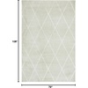 image:imageSAFAVIEH Revive Collection Runner Rug  23 x 14 Green NonShedding amp Easy to Clean Ideal for Bedroom Foyer Hallway Entryway REV104YSage