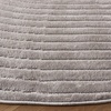 image:imageSAFAVIEH Selena Collection Area Rug  8 Round Beige NonShedding amp Easy to Clean Ideal for Living Room Bedroom Dining Space SLE674BGrey