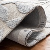 image:imageSAFAVIEH South Hampton Collection 8 x 10 Rust  Ivory SHA302P Handmade Botanical Wool Area RugGrey