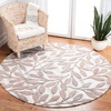 image:imageSAFAVIEH South Hampton Collection 8 x 10 Rust  Ivory SHA302P Handmade Botanical Wool Area RugRustIvory