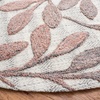 image:imageSAFAVIEH South Hampton Collection 8 x 10 Rust  Ivory SHA302P Handmade Botanical Wool Area RugRustIvory