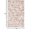 image:imageSAFAVIEH South Hampton Collection 8 x 10 Rust  Ivory SHA302P Handmade Botanical Wool Area RugRustIvory