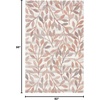 image:imageSAFAVIEH South Hampton Collection 8 x 10 Rust  Ivory SHA302P Handmade Botanical Wool Area RugRustIvory