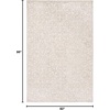 image:imageSAFAVIEH Trace Collection Area Rug  5 x 8 Ivory amp Green Handmade Scroll Wool Ideal for High Traffic Areas in Living Room Bedroom TRC103YCamelIvory
