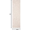 image:imageSAFAVIEH Trace Collection Area Rug  5 x 8 Ivory amp Green Handmade Scroll Wool Ideal for High Traffic Areas in Living Room Bedroom TRC103YCamelIvory