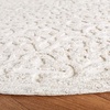 image:imageSAFAVIEH Trace Collection Area Rug  5 x 8 Ivory amp Green Handmade Scroll Wool Ideal for High Traffic Areas in Living Room Bedroom TRC103YCamelIvory