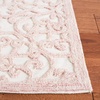 image:imageSAFAVIEH Trace Collection Area Rug  5 x 8 Ivory amp Green Handmade Scroll Wool Ideal for High Traffic Areas in Living Room Bedroom TRC103YIvoryPink