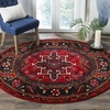 image:imageSAFAVIEH Vintage Hamadan Collection Runner Rug  23 x 12 Light Grey amp Dark Grey Traditional Persian Design NonShedding amp Easy to Clean Ideal for Hallway Foyer Entryway Bedroom VTH211FRedMulti
