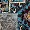 image:imageSAFAVIEH Vintage Hamadan Collection Runner Rug  23 x 12 Light Grey amp Dark Grey Traditional Persian Design NonShedding amp Easy to Clean Ideal for Hallway Foyer Entryway Bedroom VTH211FLight BlueBlack