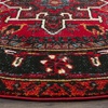 image:imageSAFAVIEH Vintage Hamadan Collection Runner Rug  23 x 12 Light Grey amp Dark Grey Traditional Persian Design NonShedding amp Easy to Clean Ideal for Hallway Foyer Entryway Bedroom VTH211FRedMulti