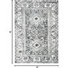 image:imageSAFAVIEH Vintage Hamadan Collection Runner Rug  23 x 12 Light Grey amp Dark Grey Traditional Persian Design NonShedding amp Easy to Clean Ideal for Hallway Foyer Entryway Bedroom VTH211FGreyIvory
