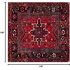 image:imageSAFAVIEH Vintage Hamadan Collection Runner Rug  23 x 12 Light Grey amp Dark Grey Traditional Persian Design NonShedding amp Easy to Clean Ideal for Hallway Foyer Entryway Bedroom VTH211FRedMulti