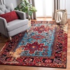 image:imageSAFAVIEH Vintage Hamadan Collection Runner Rug  23 x 12 Light Grey amp Dark Grey Traditional Persian Design NonShedding amp Easy to Clean Ideal for Hallway Foyer Entryway Bedroom VTH211FRedLight Blue