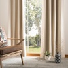 image:imageSAFAVIEH WDT1011A5296 Nealonia Window Panel Home Collection Nealonia 52X96 Window Treatment IvoryBeige