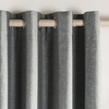 image:imageSAFAVIEH WDT1014A5296 Melissia Window Panel Home Collection Melissia 52X96 Window Treatment GreyGrey