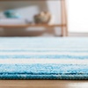 image:imageSAFAVIEH Washable Rug Easy Care Collection  5 x 8 Blue amp Ivory Easy to Clean Ideal for Living Room Bedroom Dining Space ECR115MBlueIvory