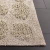 image:imageSAFAVIEH Washable Rug Faux Hide Collection  5 x 8 Grey amp Dark Grey Slip Resistant Modern Printed Pattern Ideal for Living Room Bedroom Home Office Dining Space FAH550GGreyDark Grey