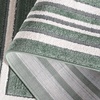image:imageSAFAVIEH Washable Rug Outdoor Cabana Collection  51 x 76 Turquoise amp Ivory NonShedding amp Easy to Clean Ideal for Patio Backyard Mudroom CBN634KGreenIvory
