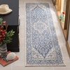 image:imageSAFAVIEH Washable Rug Outdoor Linden Collection  22 x 10 Runner Red amp Cream NonShedding amp Easy to Clean Ideal for Patio Backyard Mudroom LND137QBlueCreme