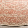 image:imageSAFAVIEH Washable Rug Outdoor Linden Collection  22 x 10 Runner Red amp Cream NonShedding amp Easy to Clean Ideal for Patio Backyard Mudroom LND137QRustCreme
