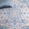 image:imageSAFAVIEH Washable Rug Tucson Collection  5 x 7 Light Blue amp Blue Slip Resistant amp Easy to Clean Ideal for Living Room Bedroom Dining Space TSN118LLight BlueBlue
