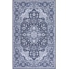 image:imageSAFAVIEH Washable Rug Tucson Collection  5 x 8 Light Blue amp Navy Slip Resistant amp Easy to Clean Ideal for Living Room Bedroom Dining Space TSN147MBlackBeige