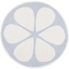 image:imageSAFAVIEH Washable Rug Vermont Collection  4 Round Ivory amp Light Blue Handmade Wool Entryway Foyer Living Room Nursery Bedroom VRM478AIvoryLight Blue