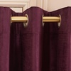 image:imageSafavieh Home Collection Creslia Soft Blue Grommet Window Panel Curtain Treatment 52 x 84Eggplant