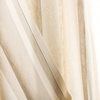 image:imageSafavieh Home Collection Vari Natural and White Stripe Semi Sheer 52 x 96 Grommet Window PanelNatural