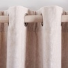 image:imageSafavieh Home Collection Voleria Rose Grommet Window Panel Curtain Treatment 52 x 96Beige