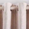 image:imageSafavieh Home Collection Voleria Rose Grommet Window Panel Curtain Treatment 52 x 96Beige