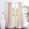image:imageSafavieh Home Collection Voleria Rose Grommet Window Panel Curtain Treatment 52 x 96Beige