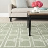 image:imageMartha Stewart x SAFAVIEH Area Rug Collection  5 x 8 Geyser Blue Handmade Wool amp Silk Ideal for Living Room Bedroom Office Dining Space MSR1151BFennel Seed Green