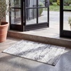 image:imageSAFAVIEH Amelia Collection Area Rug  8 Round Ivory amp Steel Blue NonShedding amp Easy to Clean Ideal for Living Room Bedroom Dining Space ALA700DIvoryGrey