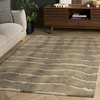 image:imageSAFAVIEH Area Rug 5x8  Genre Collection  Beige amp Grey Handmade Wool Ideal for Living Room Bedroom Dining Space GRE752BBeigeGrey