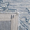 image:imageSAFAVIEH Area Rug 8x10  MicroLoop Collection  Large  Pink amp Ivory Handmade Wool Shabby Chic Design Ideal for Living Room Bedroom Office Dining Space MLP504ULight Blue  Ivory