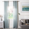 image:imageSAFAVIEH Home Curtain Moony Blue Sheer 52 x 84 Grommet Window Drape PanelBlue
