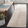 image:imageSAFAVIEH Selena Collection Area Rug  8 Round Beige NonShedding amp Easy to Clean Ideal for Living Room Bedroom Dining Space SLE674BBeige