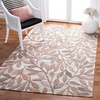 image:imageSAFAVIEH South Hampton Collection 8 x 10 Rust  Ivory SHA302P Handmade Botanical Wool Area RugRustIvory