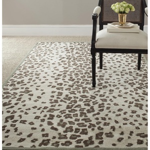 image:imageMartha Stewart x SAFAVIEH Area Rug Collection  26 x 43 Sharkey Gray Handmade Wool amp Viscose Ideal for Living Room Bedroom Foyer Accent Space MSR3621DGrassland Green